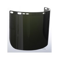 Kimberly-Clark Professional 29080 Jackson Safety* Model F50 15 1/2" X 8" X .060" Green Shade 5 Polycarbonate Unbound Faceshield